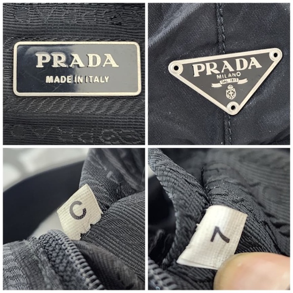 Authentic Prada Tessuto Shoulder Bag Black - Picture 4 of 11